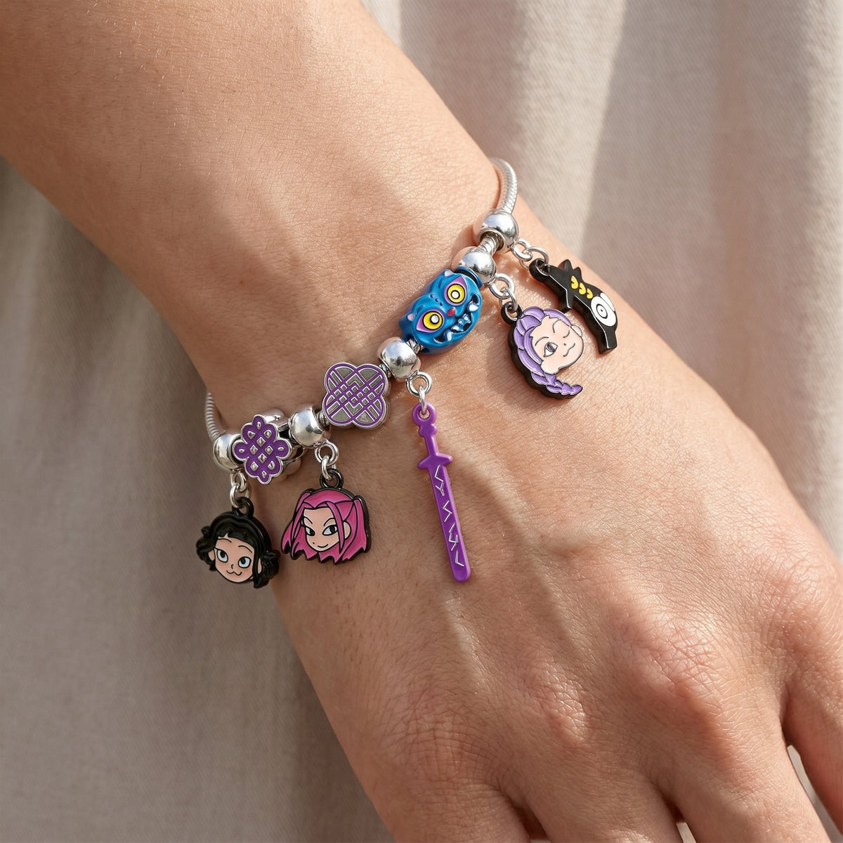 DIY Fantasy K-Pop Charm Bracelet Kit
