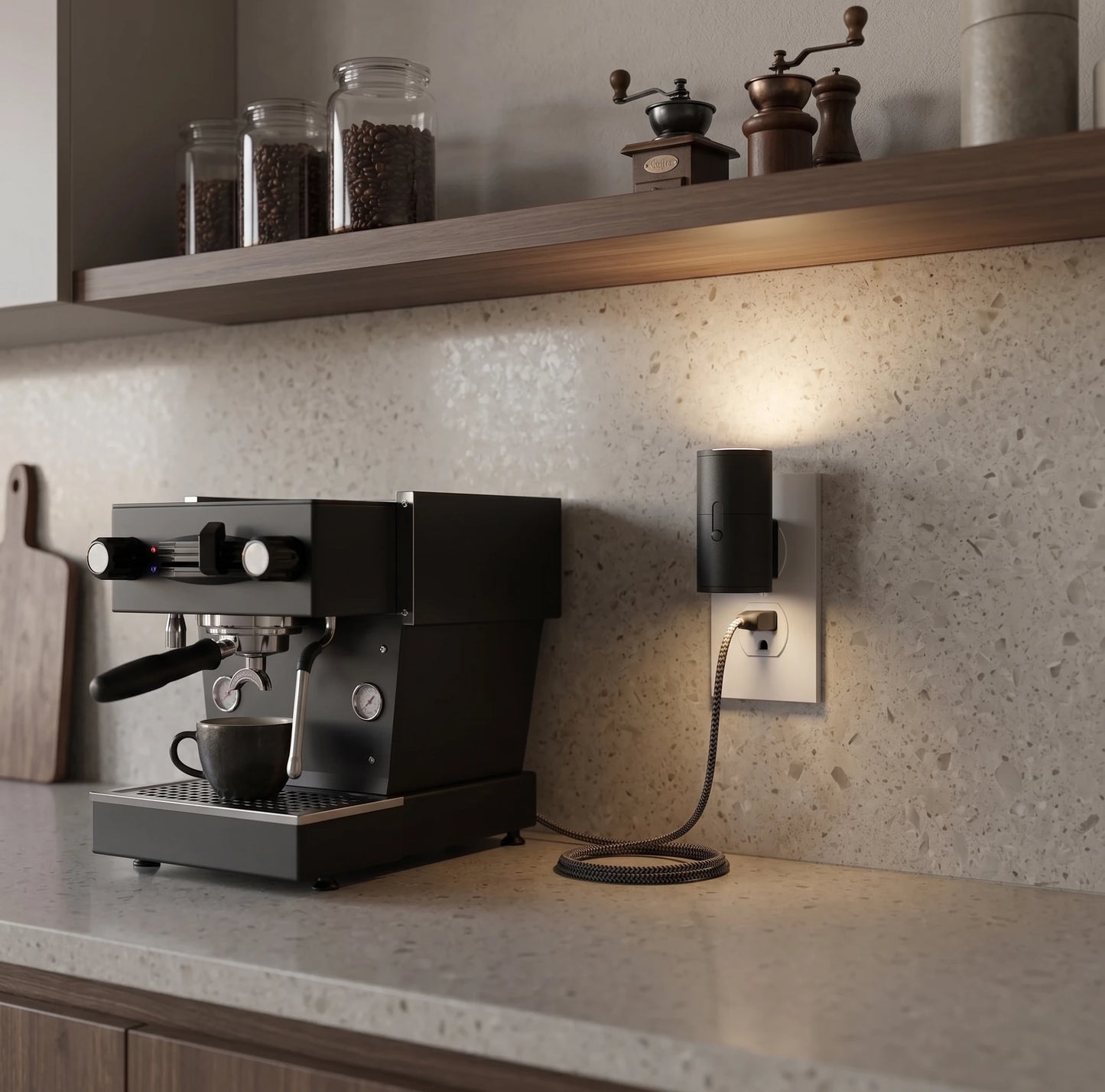 AURA LIGHT  ·  Plug-in wall light